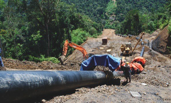 Infrastructure pipeline works carried out by Polo Engineering