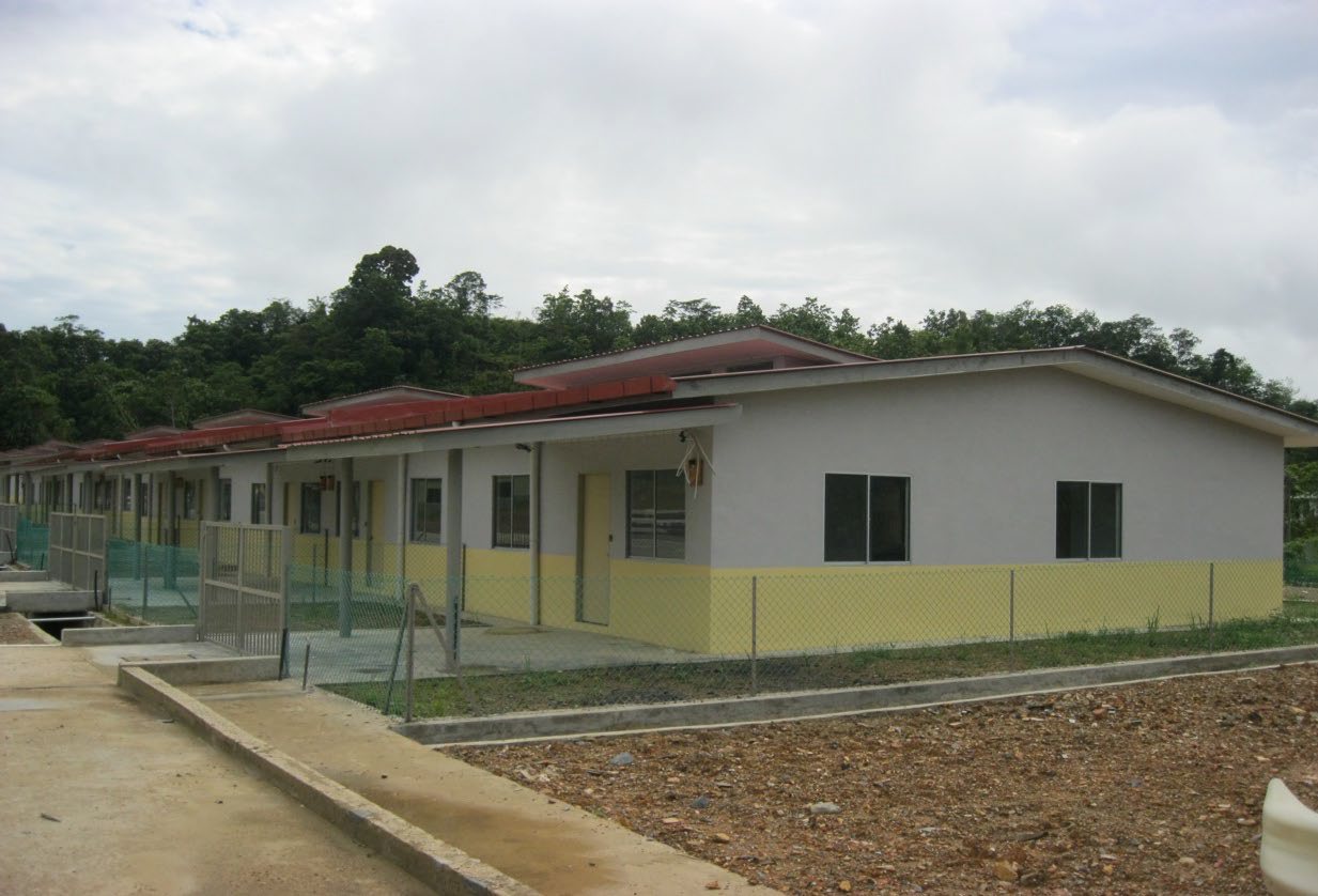 Completed government housing and infrastructure project delivered by Polo Engineering